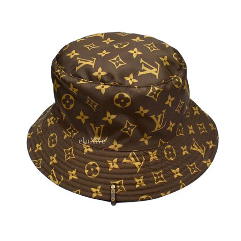 louis vuitton brown bucket hat|louis vuitton bucket hat price.